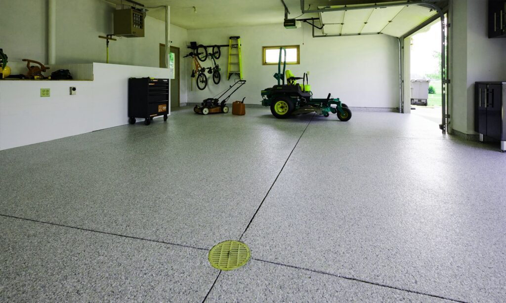 Vernon Hills, IL Garage Floor Coating in a local home